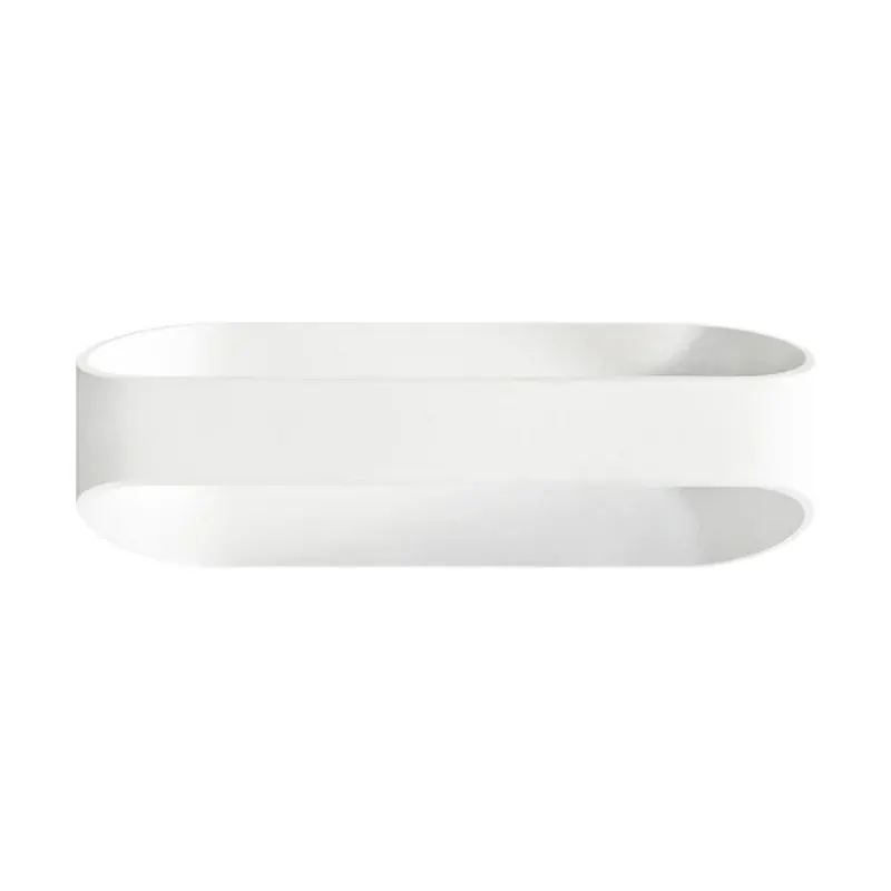 Luminaria pared ovalo blanco exterior 12W blanco frío 6500K