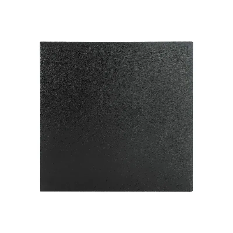Luminaria LED pared cubo doble disparo y angulo ajustable negro mate 6W 350LM exterior IP54 blanco cálido 3000K