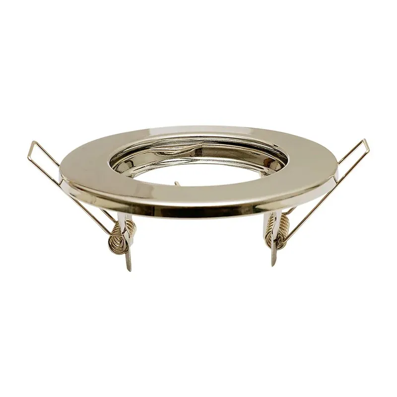 Empotrable fijo aro metálico satin interior base MR16