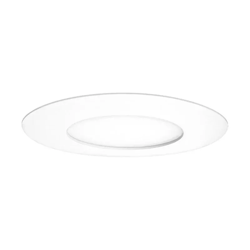 Panel LED redondo slim 3W 230LM 90-277VCA interior IP20 blanco cálido 3000K