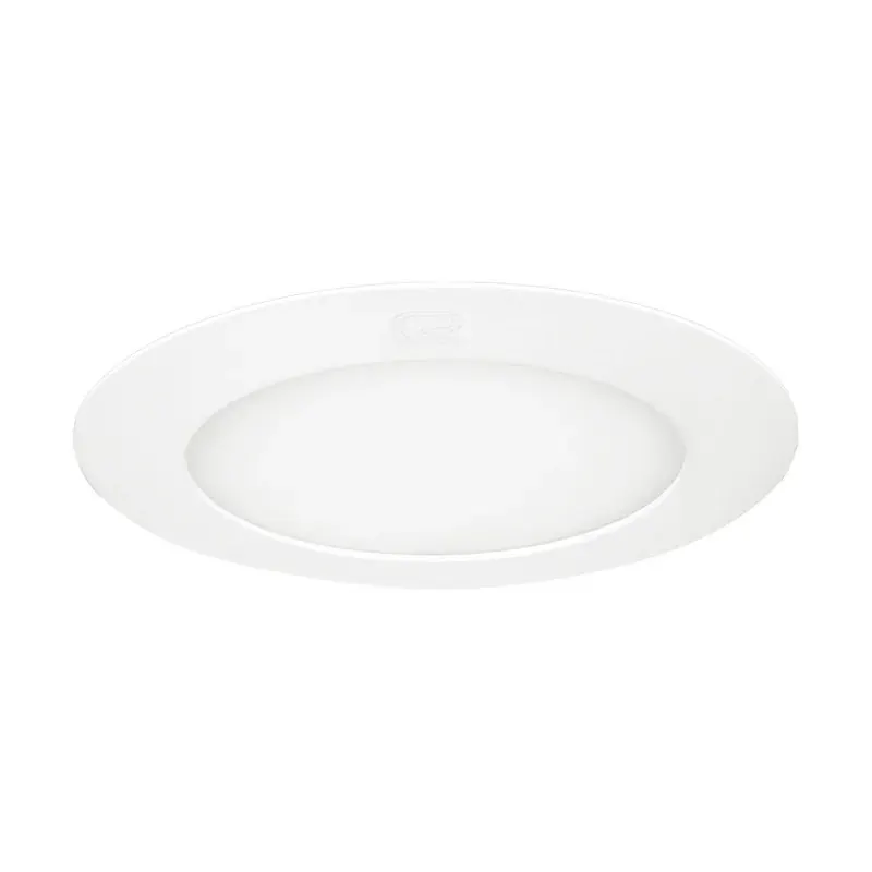 Panel LED redondo slim 6W 450LM 90-277VCA interior IP20 blanco cálido 3000K