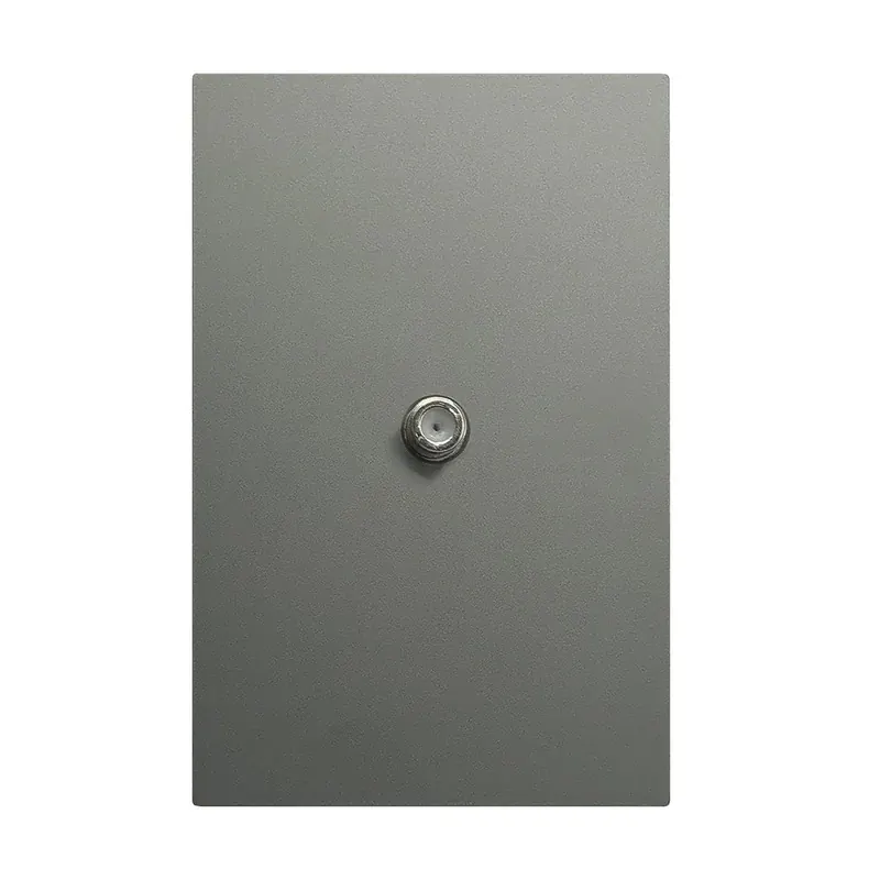 Placa gris oxford luxury contacto atenuador iluminación 100W 100-127VCA plástico ABS 74X112MM skin feel