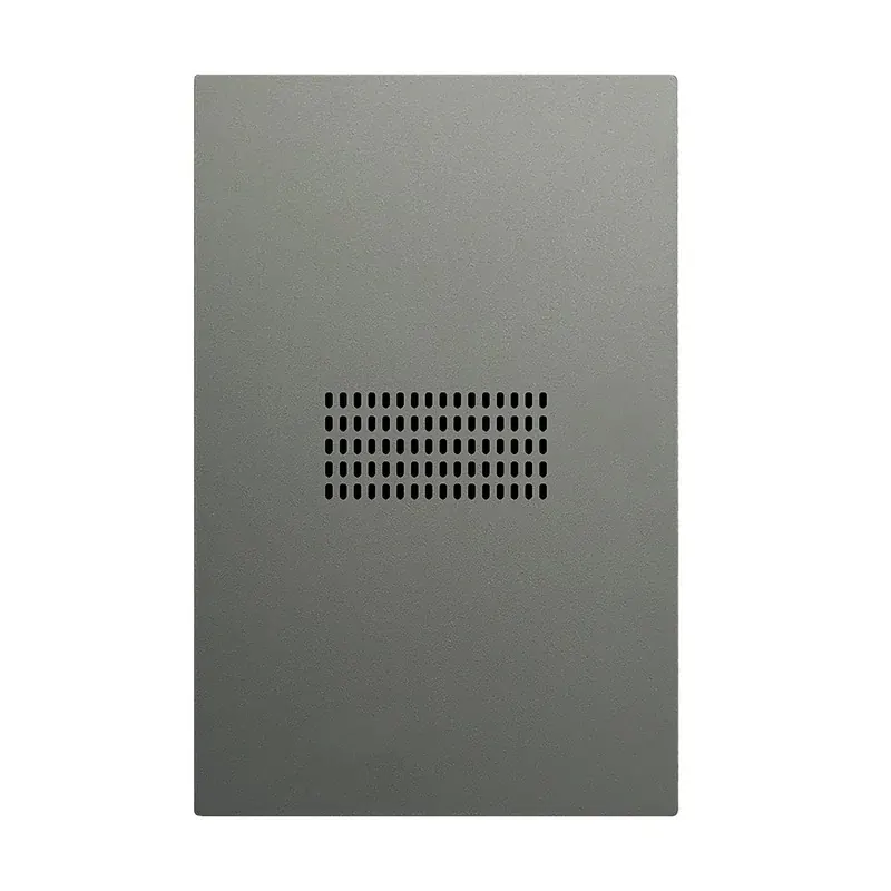 Placa gris oxford luxury zumbador plástico ABS 77X124MM