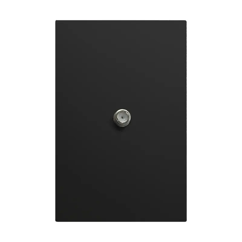 Placa negro mate luxury contacto televisión plástico ABS 74X117MM skin feel