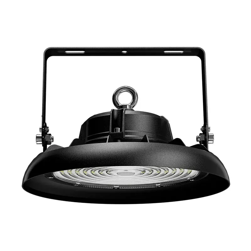 Campana industrial slim LED 100W 17000LM eficiencia 170LM/W 90-277VCA exterior IP66 blanco frío 6500K
