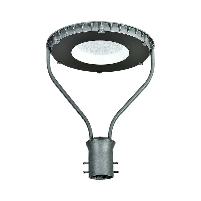 Luminaria punta poste 100W 12000LM 90-277V +10KV exterior IP65 blanco frío 6500K