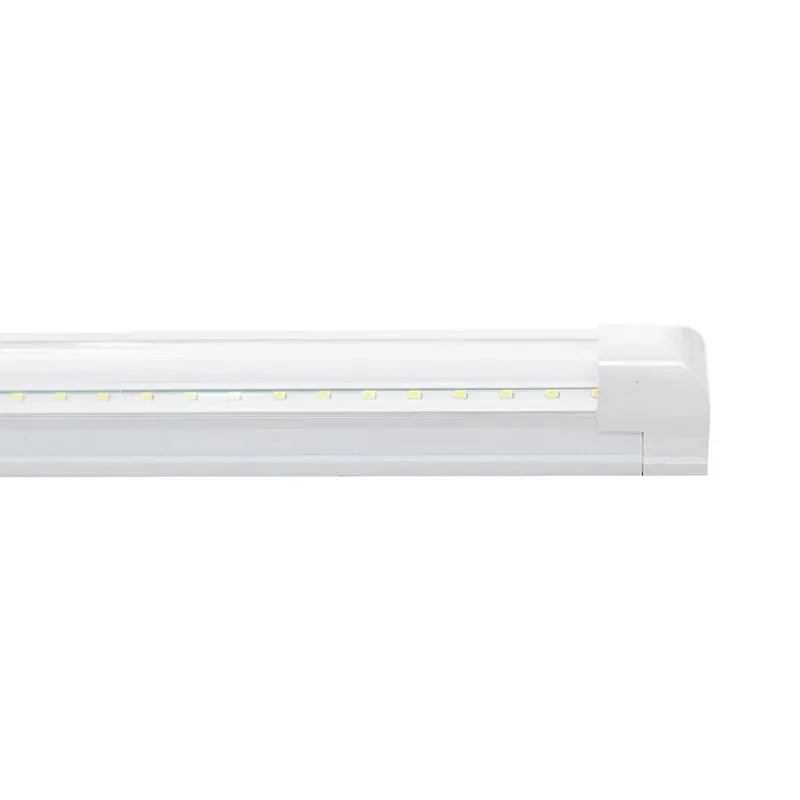 Tubo LED transparente T8 con base 120CM 18W 2000LM 90-260VCA interior IP20 blanco frío 6500K
