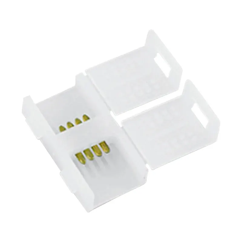 Conector simple para manguera RGB kit 4 piezas