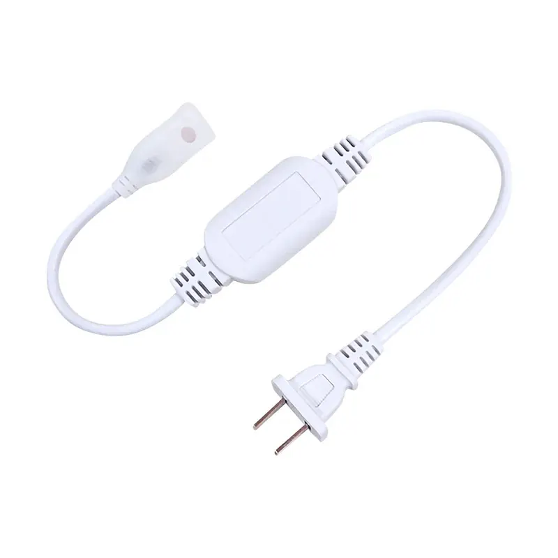 Conector simple para 50M manguera LED COB AC127V exterior