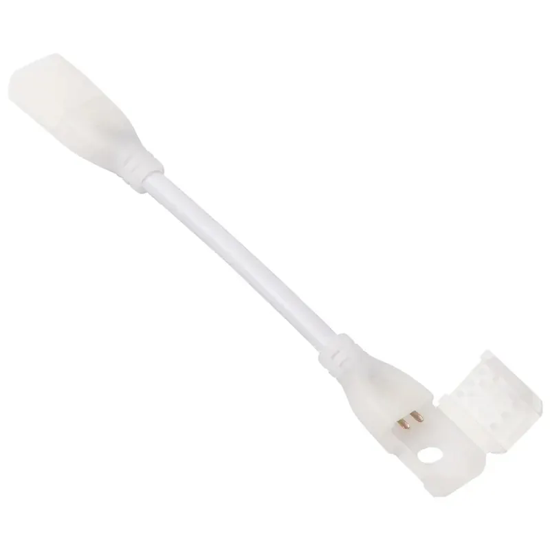 Conector extensión manguera LED SMD 15CM exterior kit 2 piezas