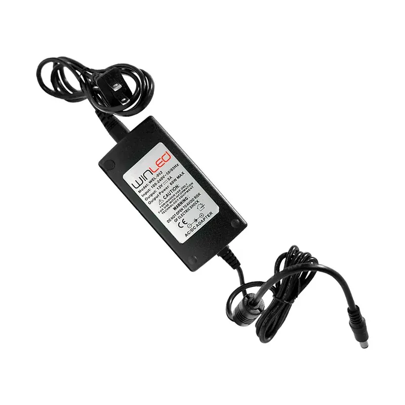 Eliminador de voltaje CD12V a 5AMP 60W interior