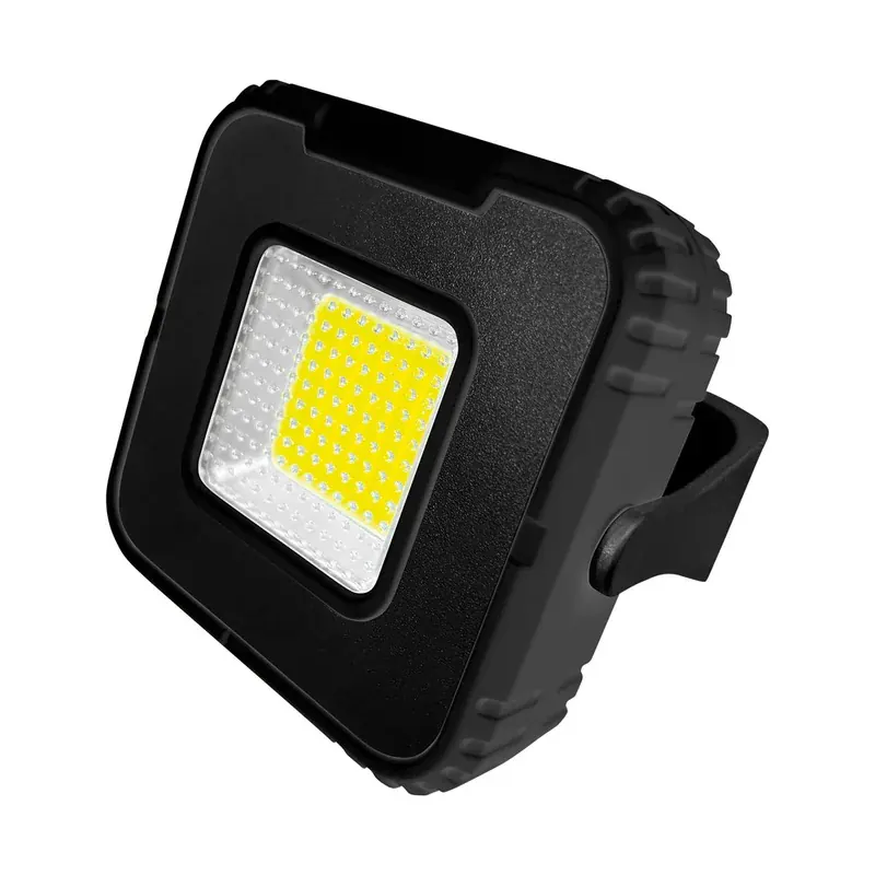 Reflector LED portatil 10W dos vistas USB blanco frio 6500K, neutro 4000K, cálido 3000K y rojo