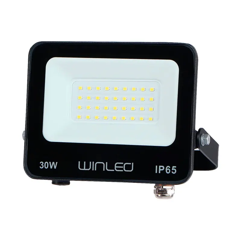 Reflector slim LED 30W SMD blanco frio exterior