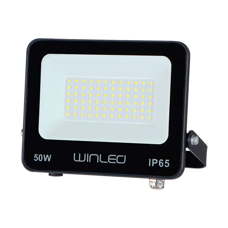 Reflector slim LED 50W SMD blanco frio exterior