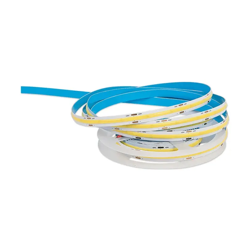 Tira LED continuo COB 5M 72W 24VCD interior IP20 blanco neutro 4000K