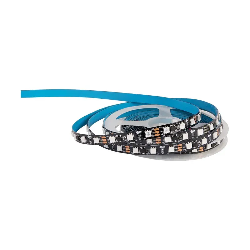 Tira 300 LEDS pixel 5M 60W 12V interior IP20 RGB multicolor