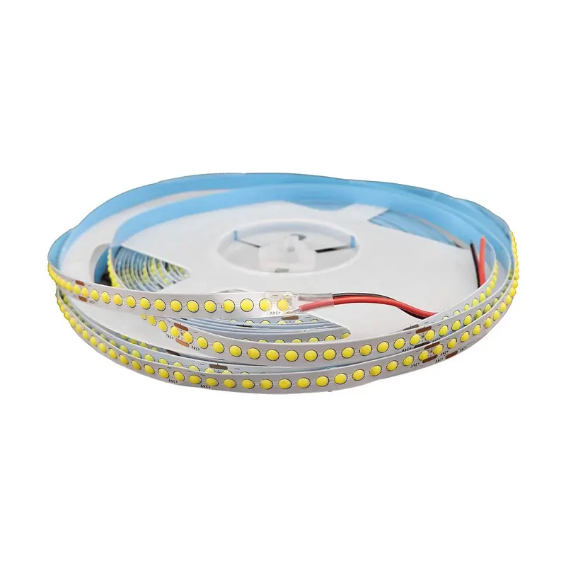 Tira 1,400 LEDS dot COB 10M 110W 24VCD interior IP20 blanco cálido 3000K